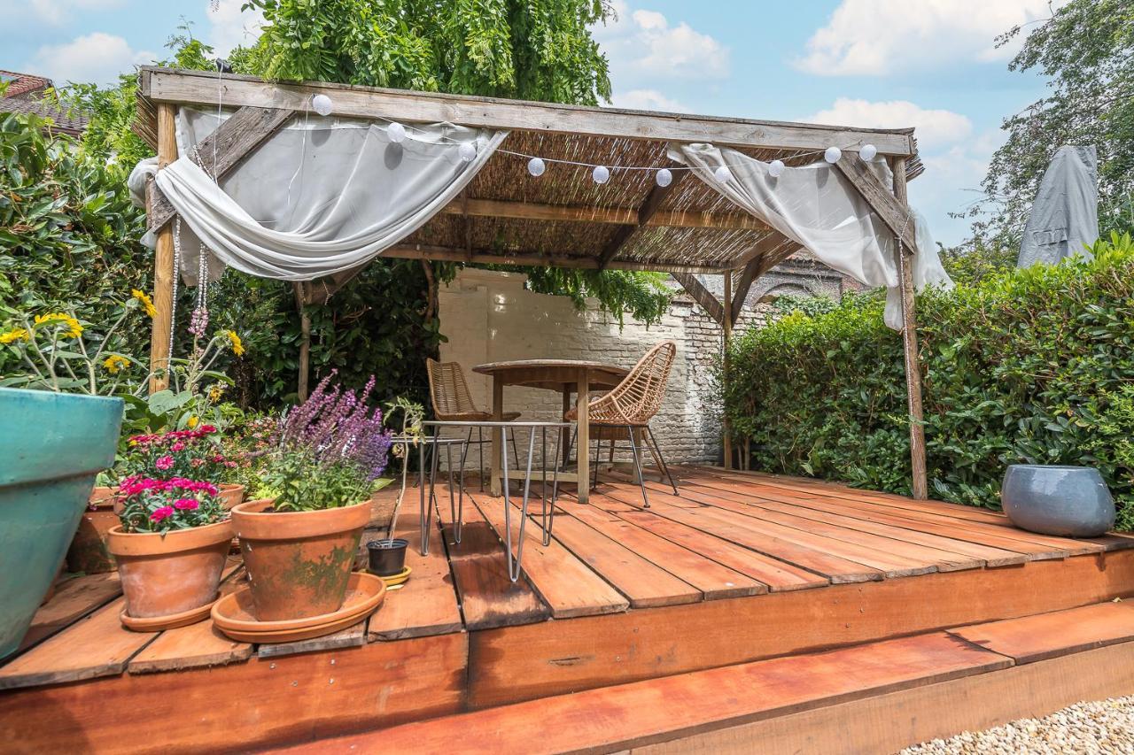 Charming Renovated Old House Kruibeke Exterior foto